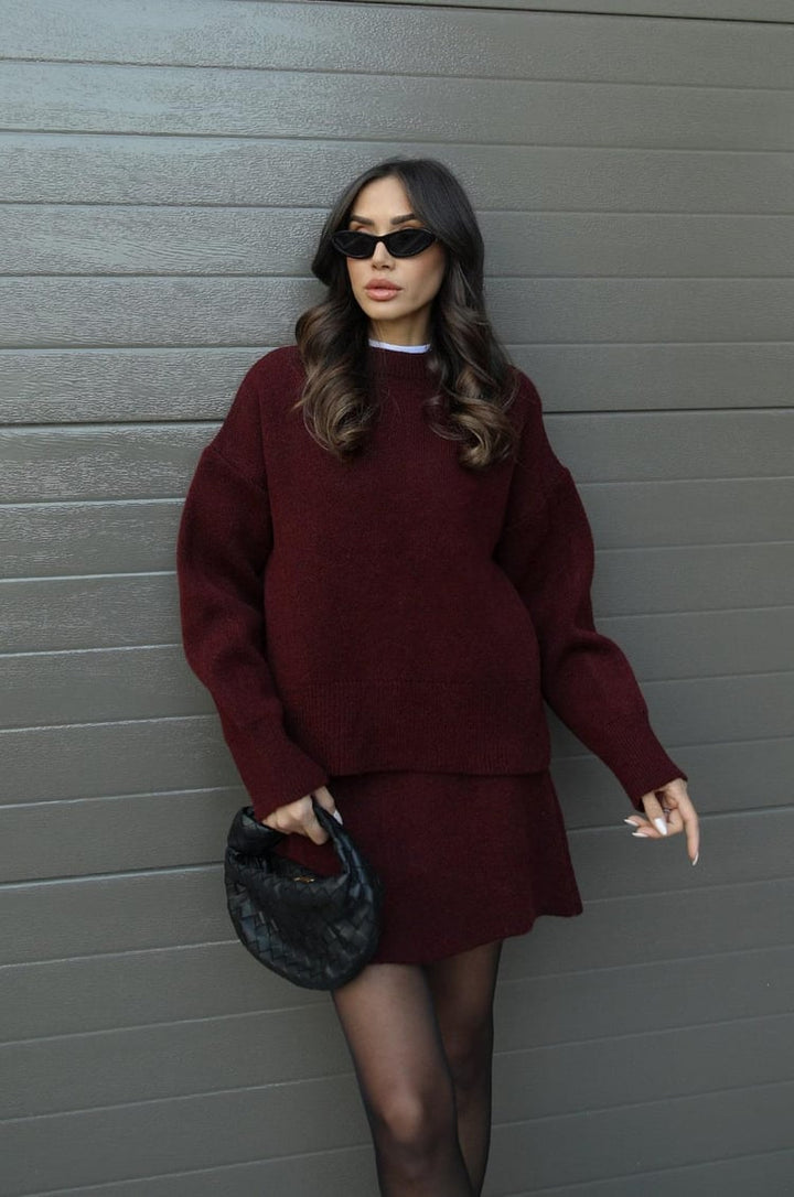 Amelie | Sweater Skirt Set