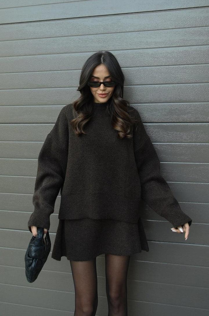 Amelie | Sweater Skirt Set