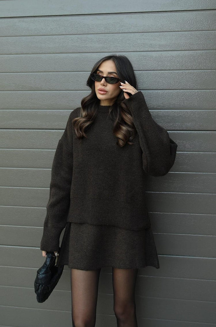 Amelie | Sweater Skirt Set